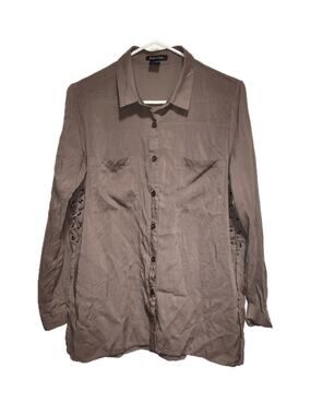 Ellie Kate Women's Button Up Shirt Size Large